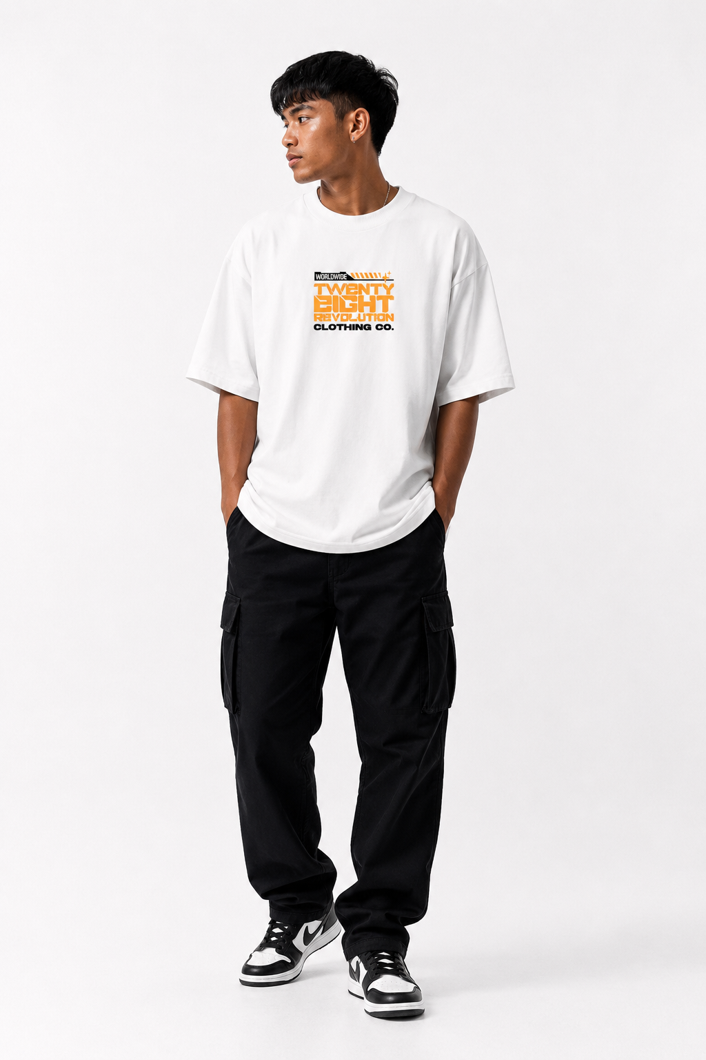 BETTER TOMORROW OVERSIZED WHITE SHIRT