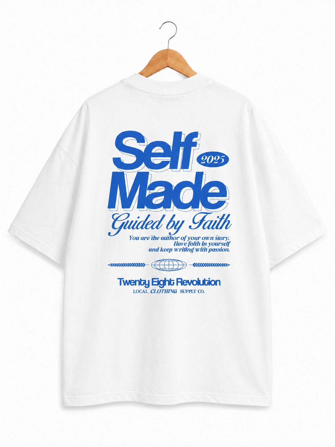 SELFMADE OVERSIZED WHITE SHIRT