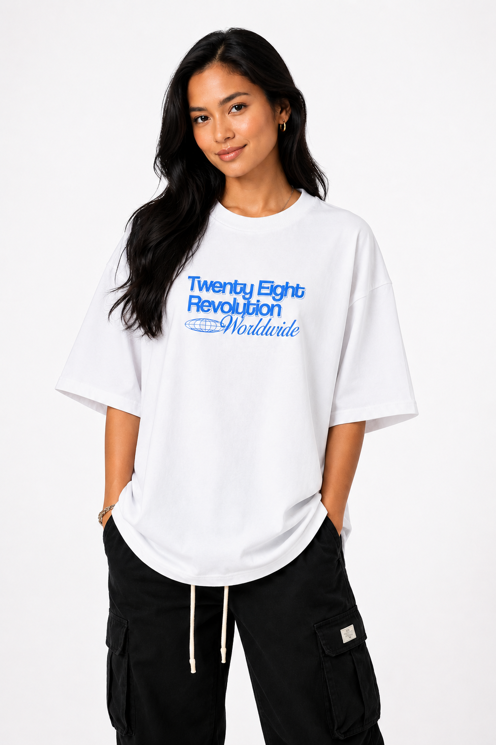 SELFMADE OVERSIZED WHITE SHIRT